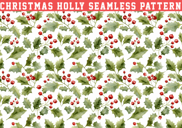 Christmas Holly Pattern: A Crafter's Graphics Review