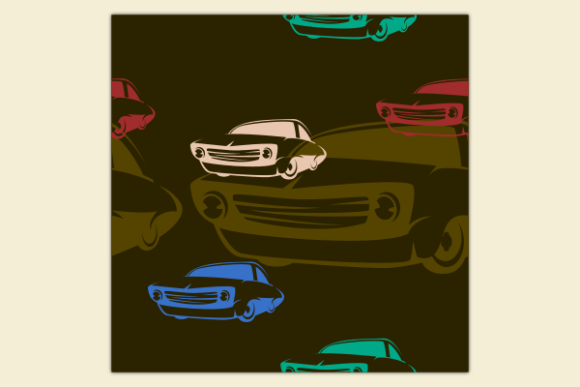 Simple Retro Car Dark Seamless Pattern: A Graphics Pattern Review