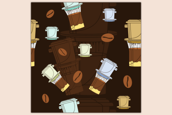 Vietnamese Coffee Brewing Graphics & Pattern Review